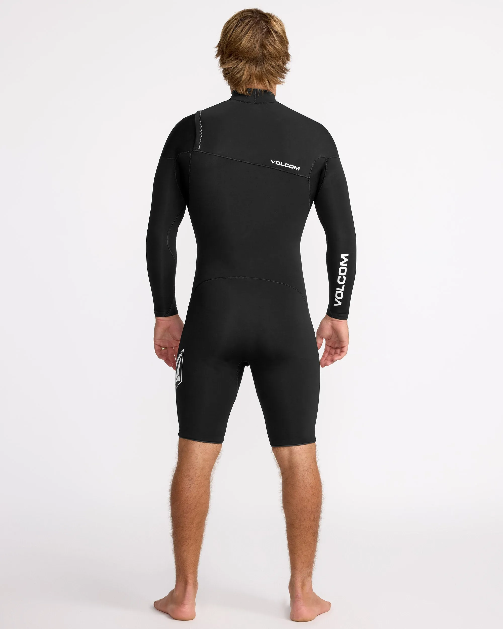 Combinaison de Surf 2/2 mm à Manches Longues - BLACK