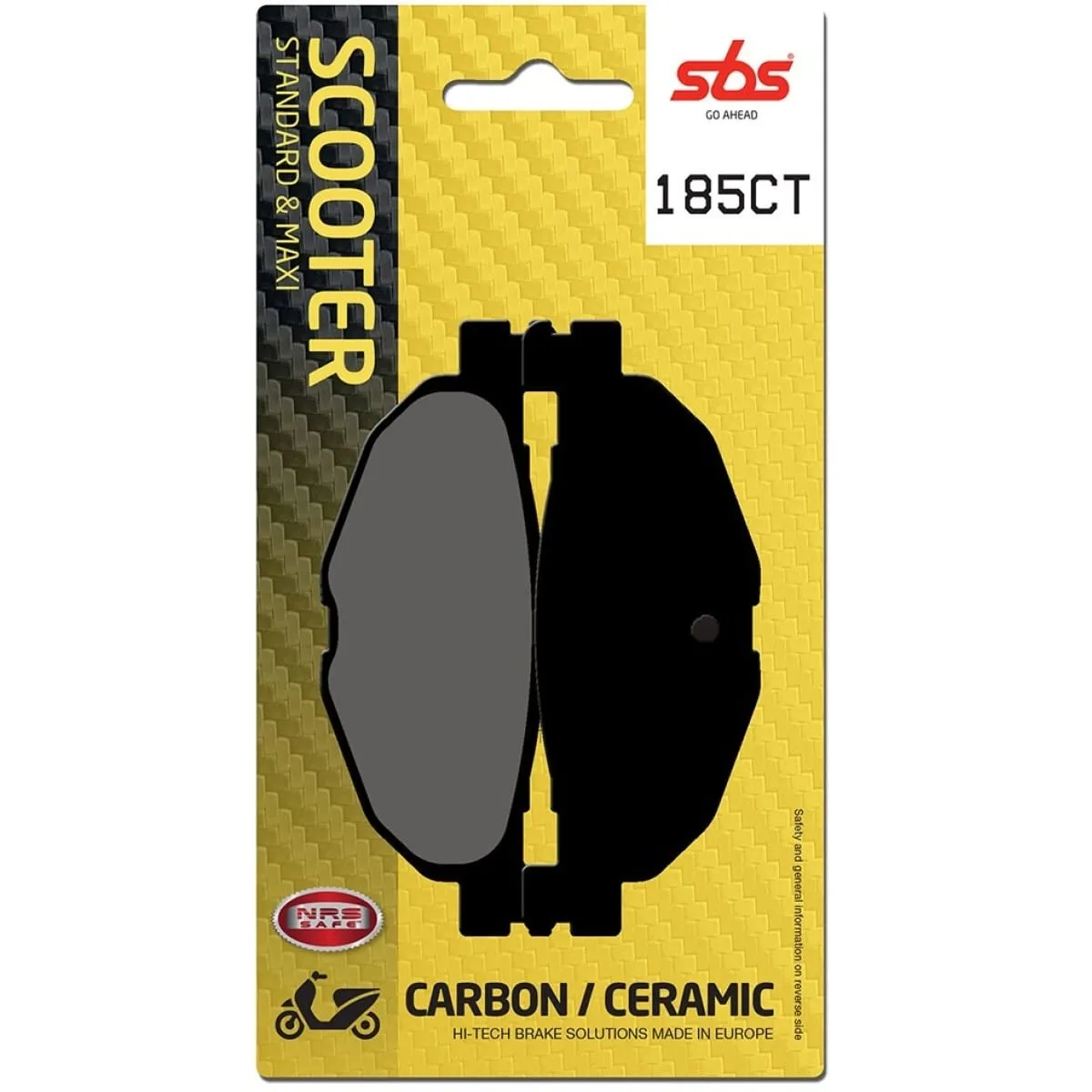 Plaquettes De Frein SBS 185CT - Plaquettes de frein