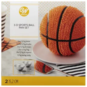 Set de Moules à Gâteau Ballon de Basket Wilton